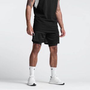 ASRV - SilverPlus Mesh Rec Liner Short Black - Medium